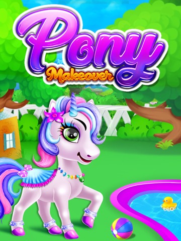 ポニーユニコーンゲーム-小さな馬のおすすめ画像1