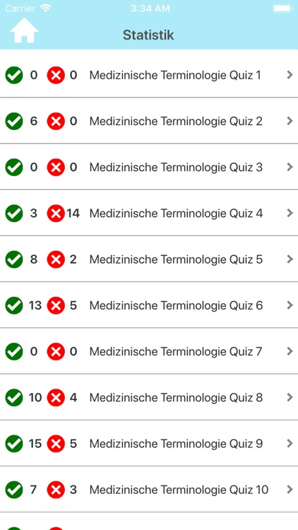 Medizinische Terminologie Test screenshot-5