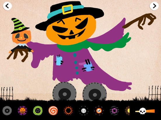 Labo Halloween Car:Kinderspel iPad app afbeelding 5