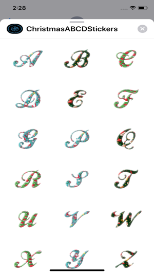 Christmas ABCD Stickers(圖3)-速報App