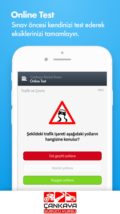 Çankaya Sürücü Kursu Screenshot