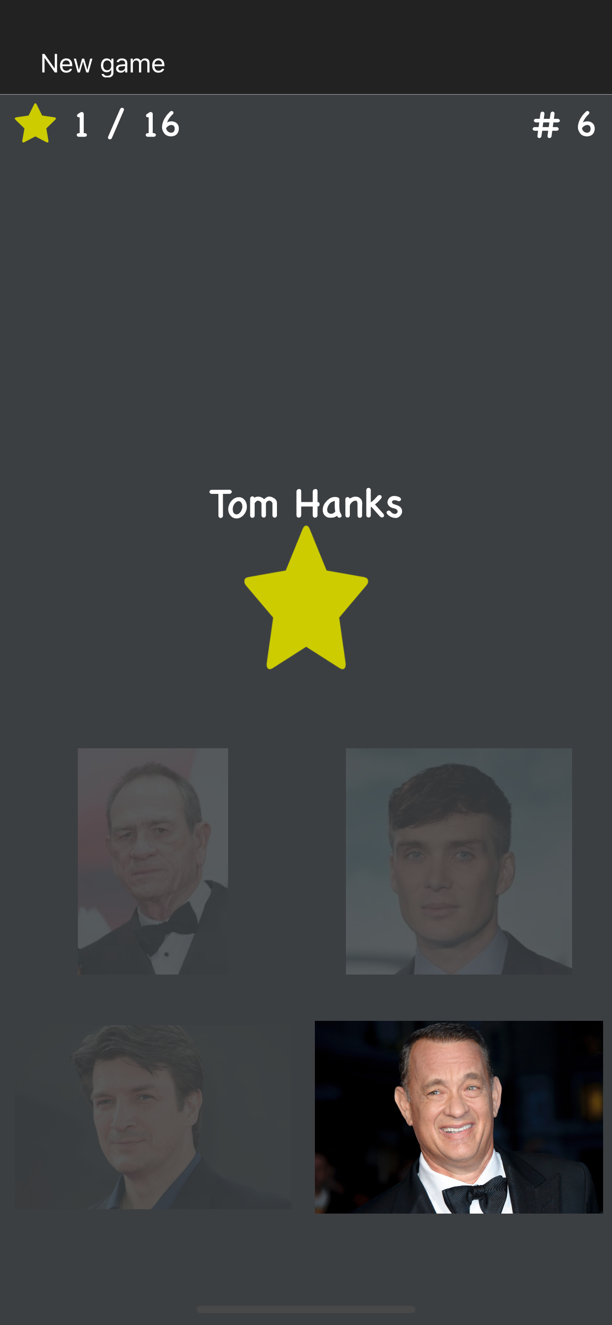 Movie Actor Quiz. Guess a star screenshot 3
