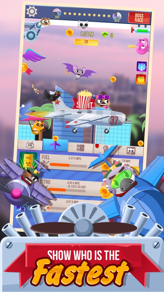 #3. Clash Rider Cat IDLE (iOS) 由: AA2G1 LTD