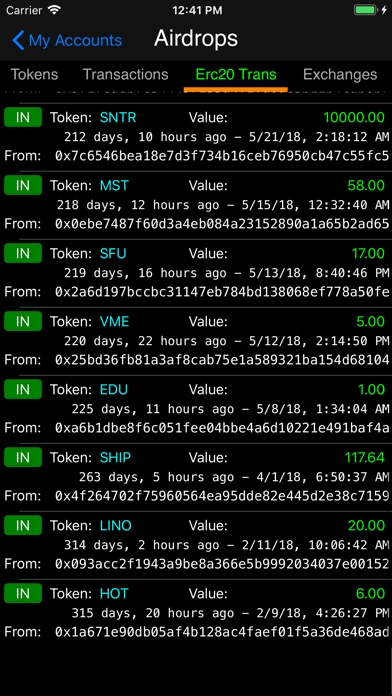 Ethereum Address Explorer screenshot 3