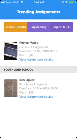 Homework Lobby screenshot 5