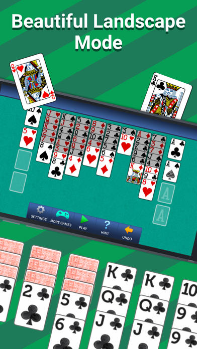 FreeCell Solitaire Classic. Screenshot