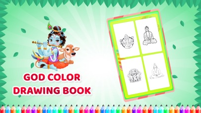 God Colour Drawing Book screenshot 3