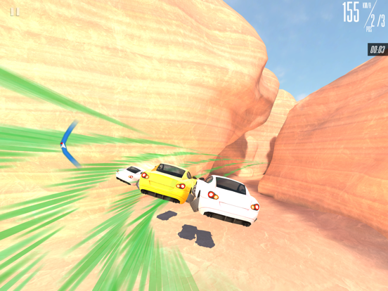 Screenshot #6 pour Flying Car Racing Extreme