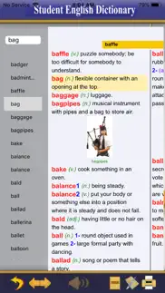 student english dictionary iPhone Captures Décran 2