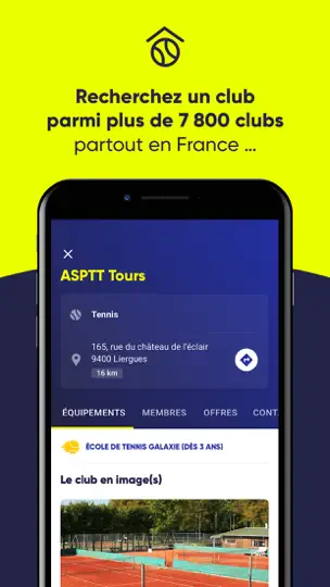Capture d'écran de Ten'Up sur iPhone 6