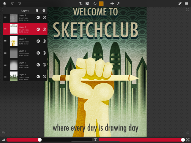 ‎Sketch Club Screenshot