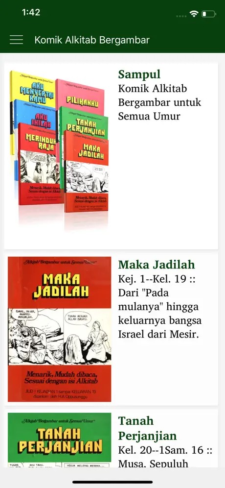 Komik Alkitab Bergambar