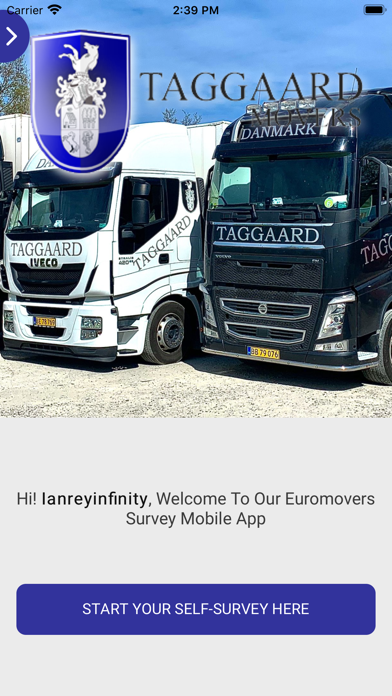 Taggaard Movers Survey Screenshot