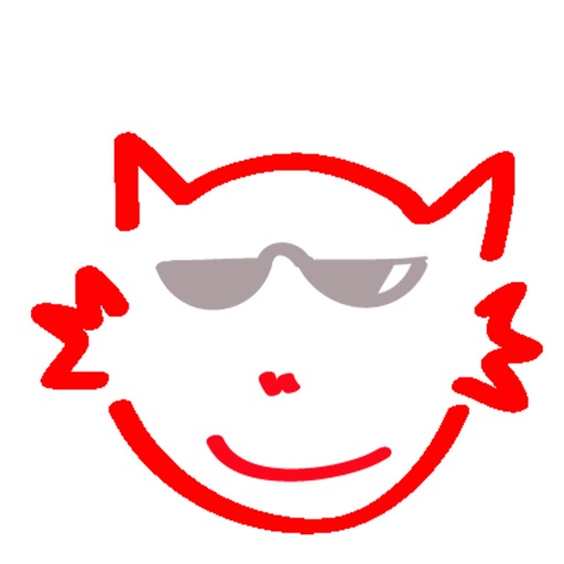 Red CAT Sticker Pack icon