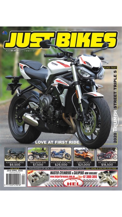 Just Bikes Magazine Screenshot