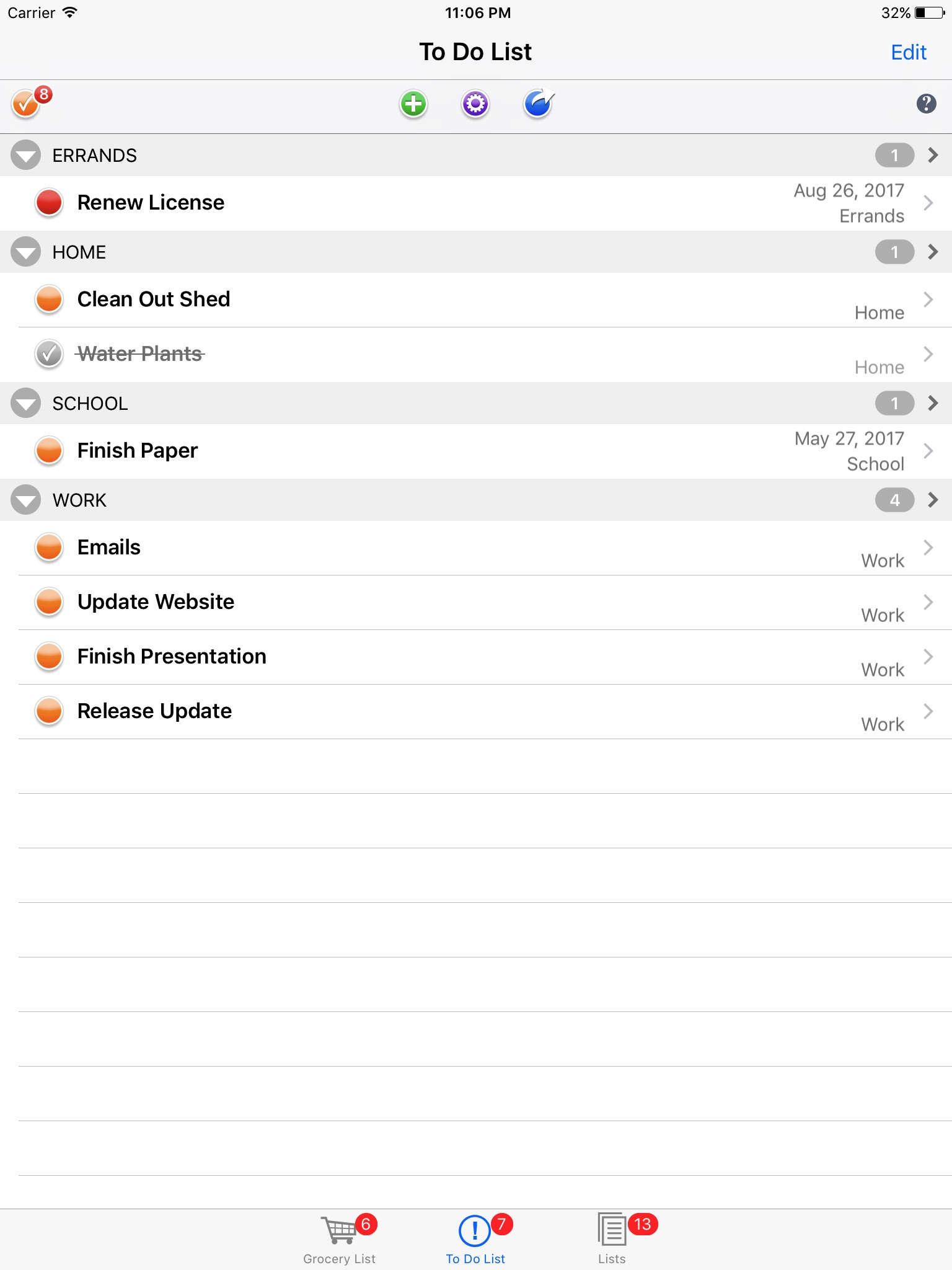 List Omni Lists screenshot 2