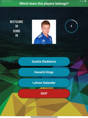 Cricket Player Team - PSL Quizのおすすめ画像4