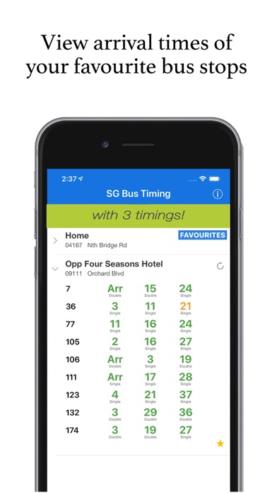 SG Bus Timing Appのおすすめ画像5