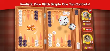 Backgammon Stars: Board Game