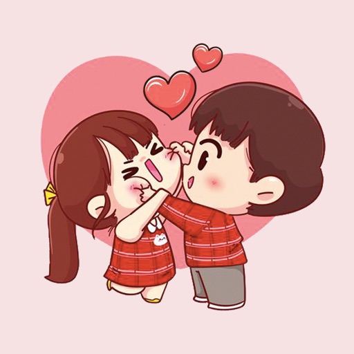 Dear Sweet Couple Stickers