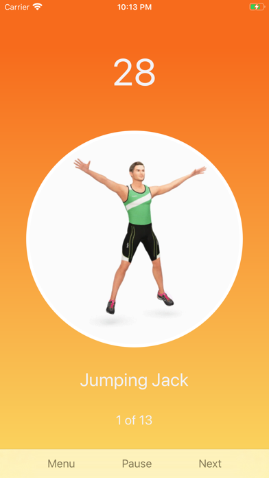 7 Minute Workout: Home Fitness Screenshot