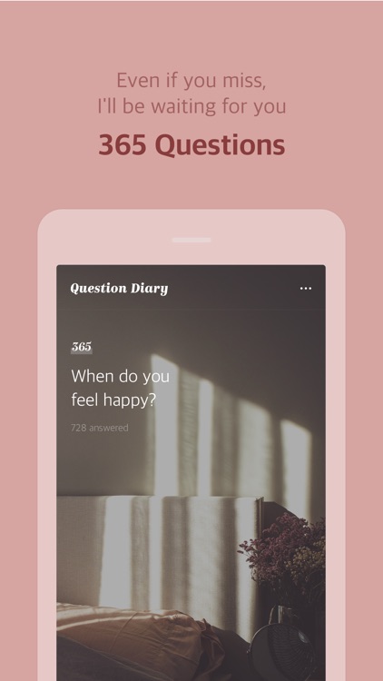 Question Diary - What's on you