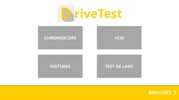 drivetest iPhone Captures Décran 1