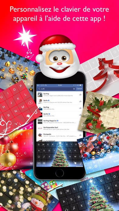 Screenshot #1 pour Christmas Keyboard Simple