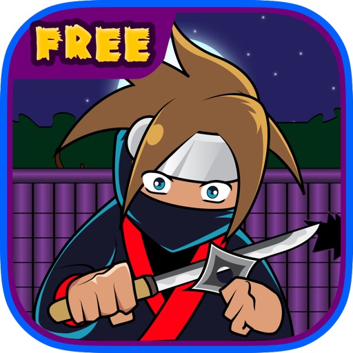 Hero Ninja Kid in Zombie Forest Run : Free Icon