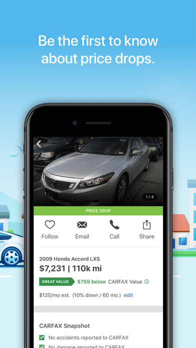 Carfax Find Used Cars For Sale review screenshots