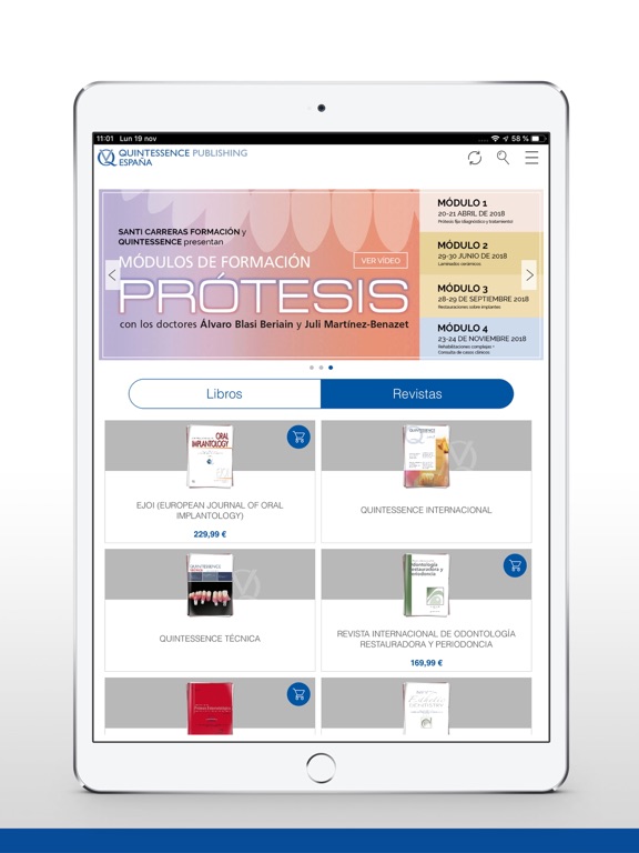 Quintessence Reader iPad screenshot 6 - Book app