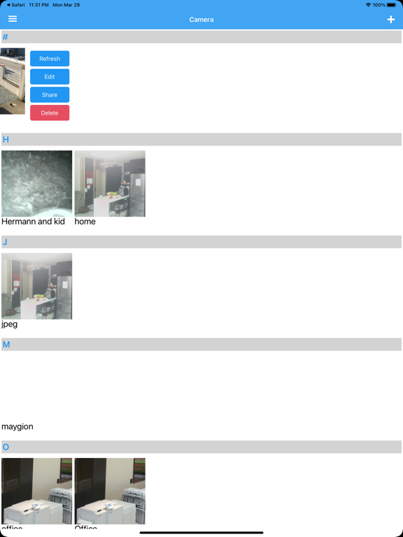 Screenshot #4 pour IP CAM Controller