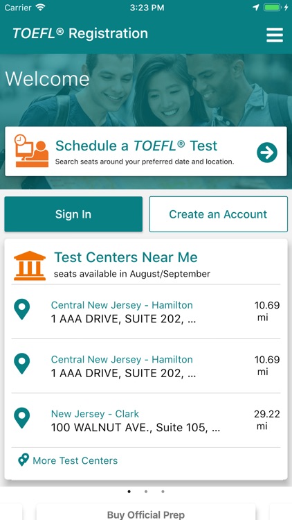 TOEFL® Official App