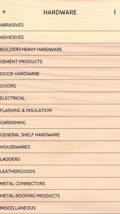 electrical hardware price list