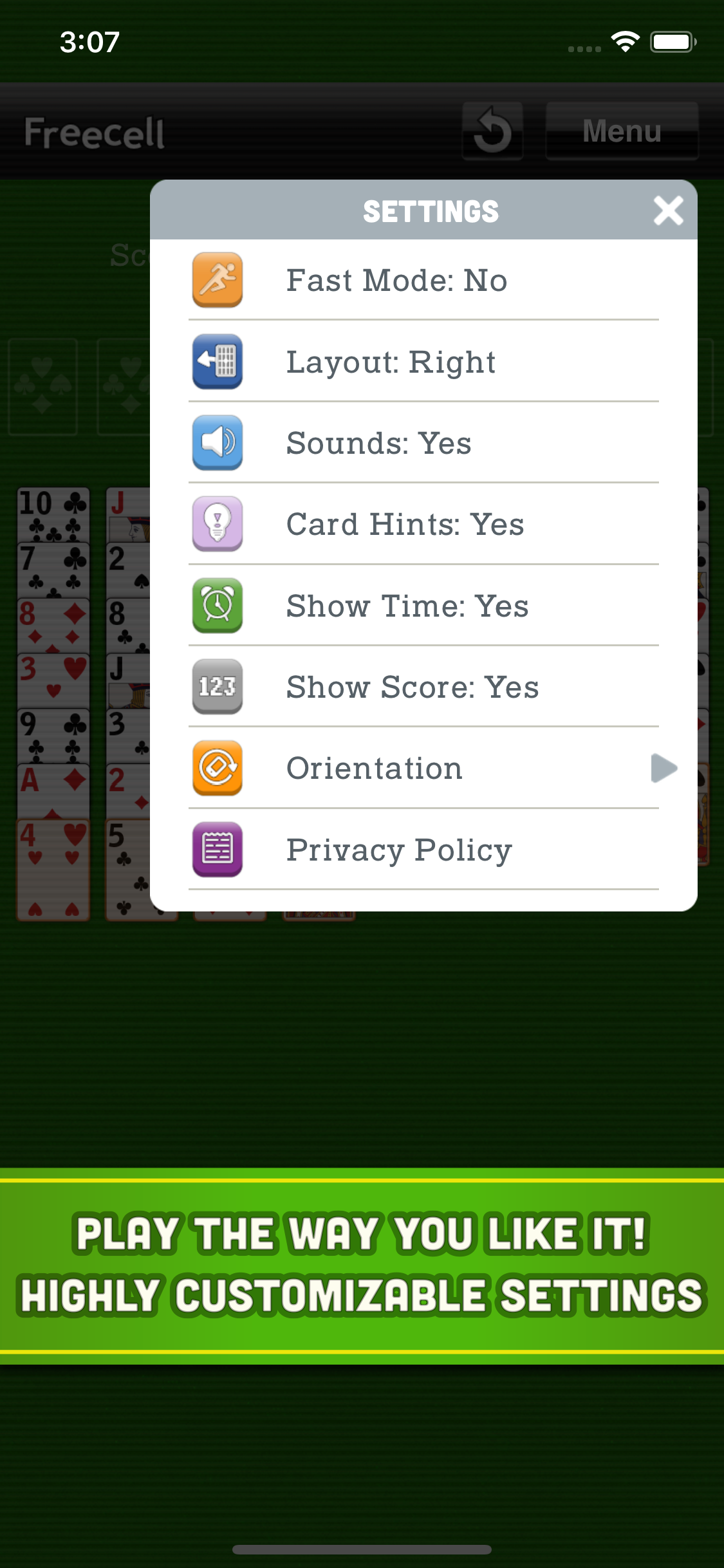 Freecell - Classic Solitaire screenshot 5