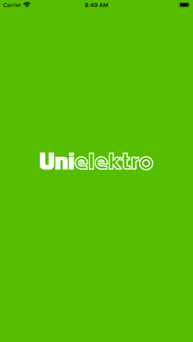UNI ELEKTRO app screenshot
