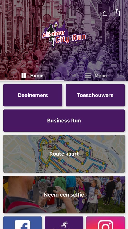 Alkmaar City Run by night