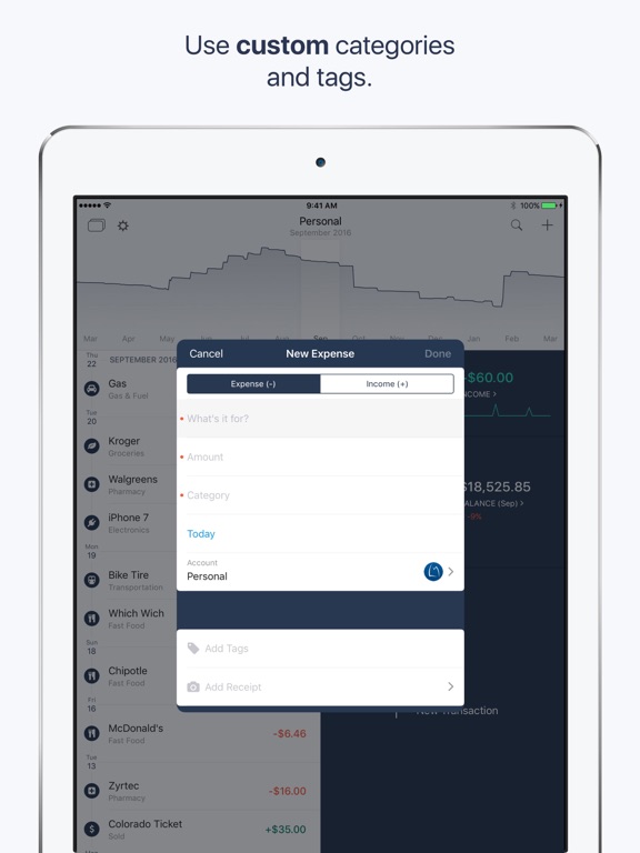 Screenshot #6 pour Slope - Finance Tracker