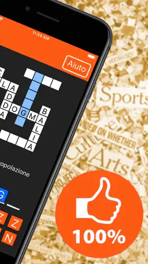 Скриншот Cruciverba (Italiano) на iPhone 2