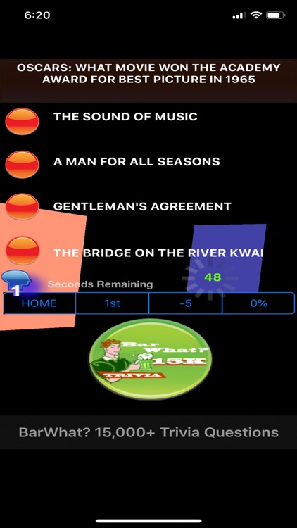 BarWhat? 15000+ Trivia Game screenshot-5