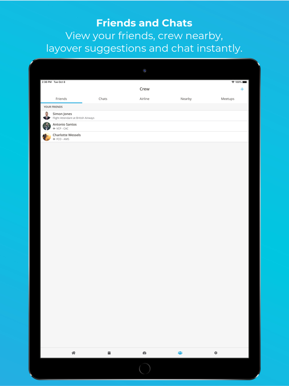 RosterBuster Crew App iPad screenshot 6 - Business app