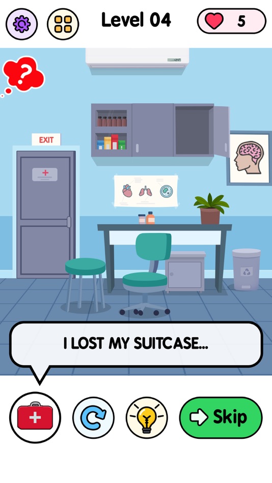#4. Find Master- Riddle IQ Game (iOS) Podle: Payal Lakhani