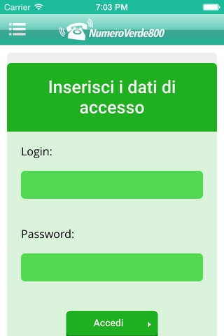 NumeroVerde800 screenshot 2