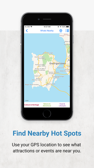 Penang Tourist Info Screenshot