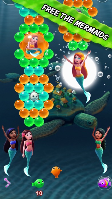 Bubble Fins - Bubble Shooter Screenshot