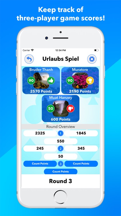 Canasta Score Keeper screenshot-3