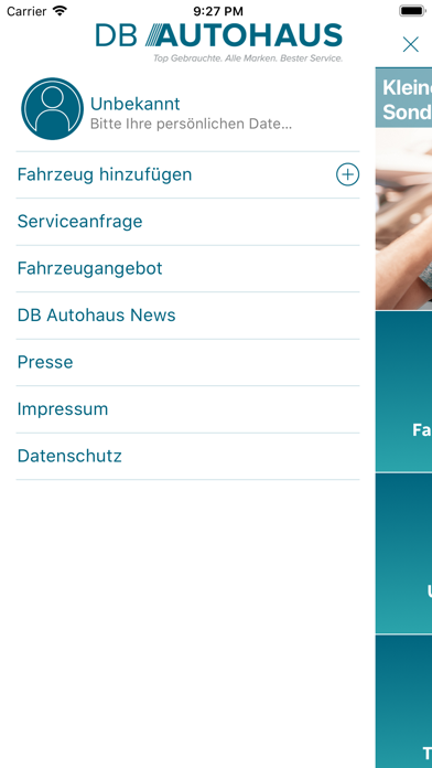 Screenshot #1 pour DB Autohaus