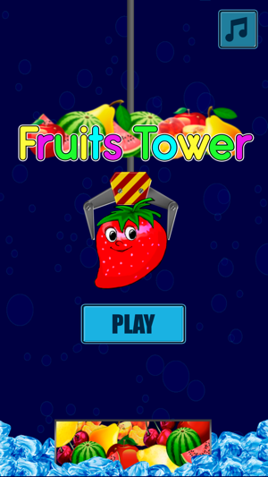 Big unstable fruit tower!