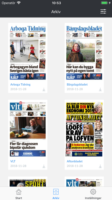 Screenshot #2 pour Arboga Tidning e-tidning