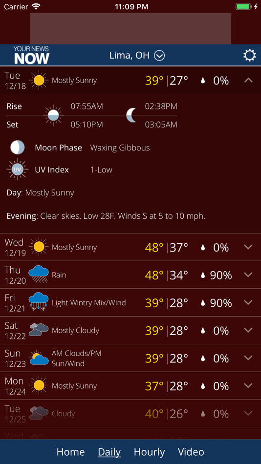 #4. YNN Weather (iOS) De: Lima Communications Corp.